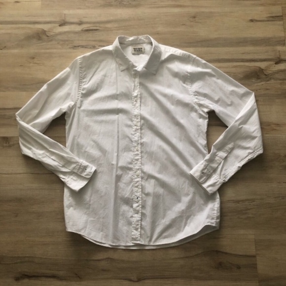 Scotch & Soda Slim Classic White Dress Shirt - Picture 5 of 9